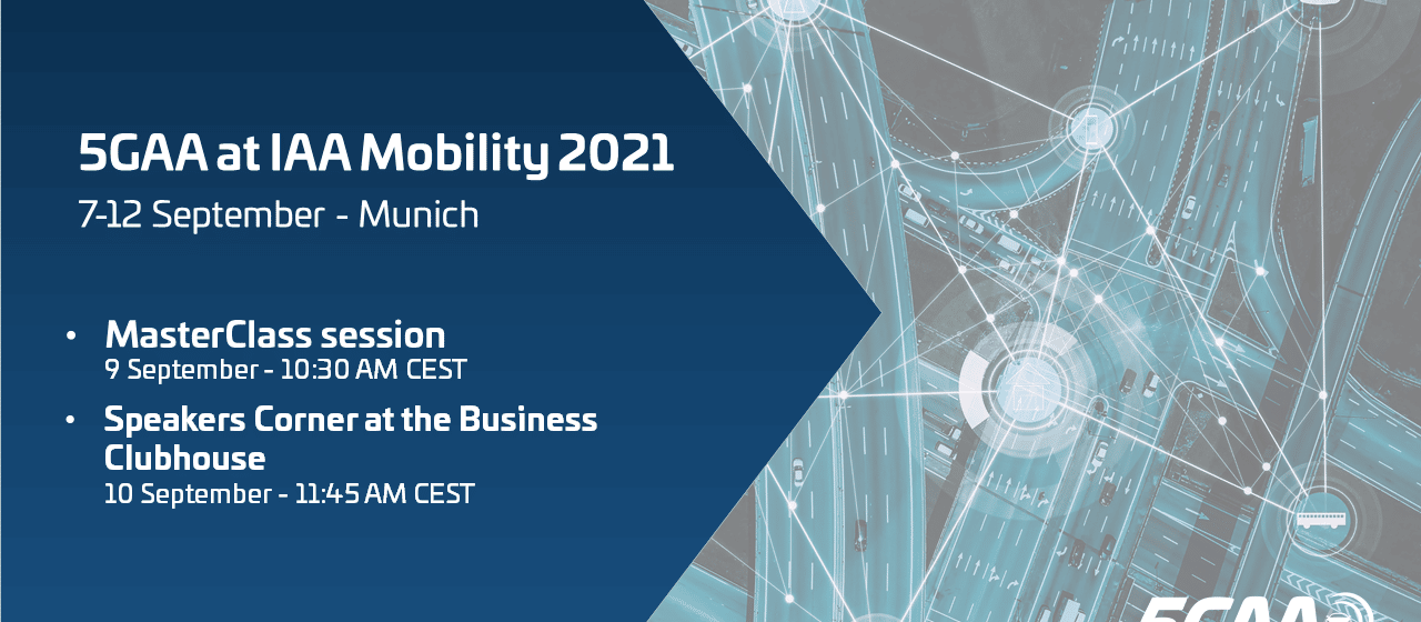 5GAA to participate in IAA Munich Mobility Conference 2021