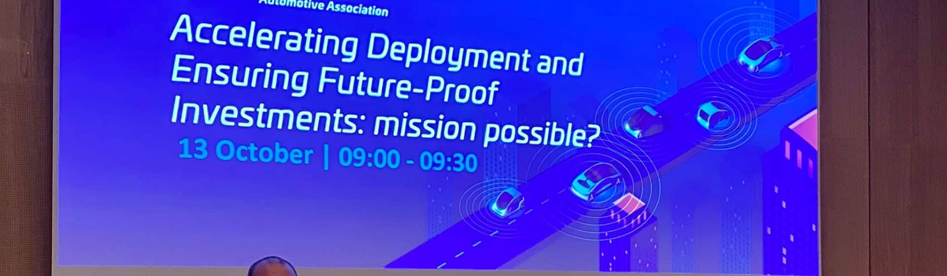 5GAA shares latest C-V2X developments at ITS World Congress (Hamburg)