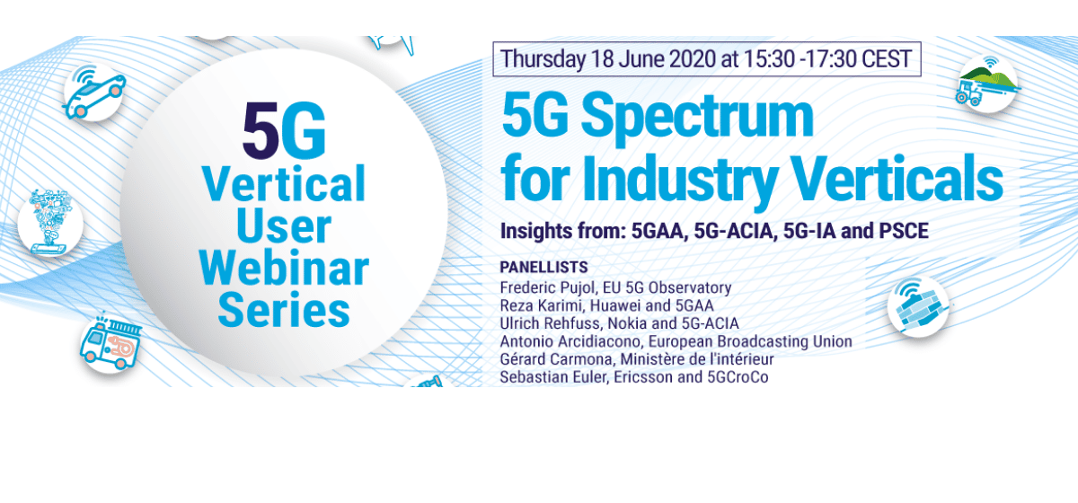 5G Spectrum for Industry Verticals
