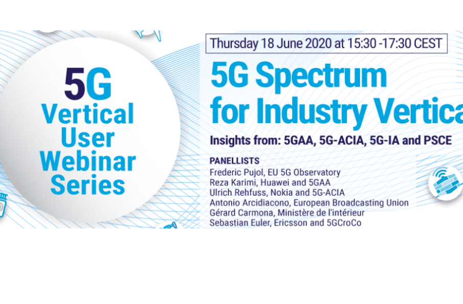 5G Spectrum for Industry Verticals