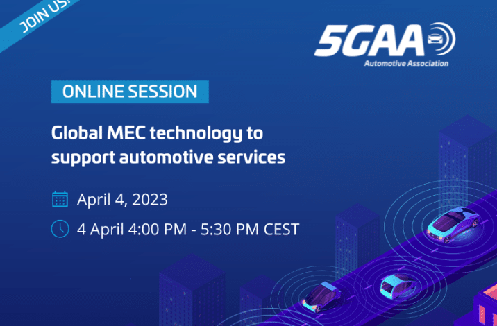 5GAA online session on Global MEC technology