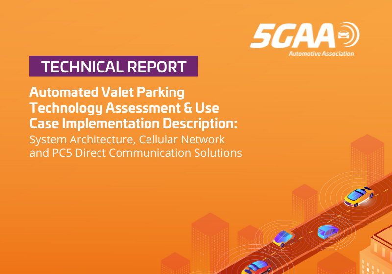 Automated Valet Parking Technology Assessment and Use Case Implementation Description
