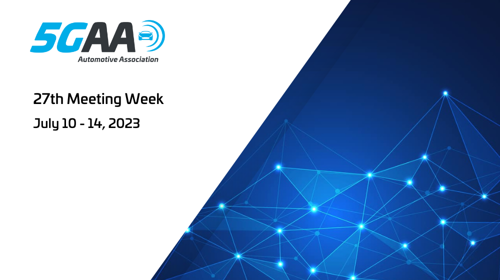 27th 5GAA Virtual Meeting Week