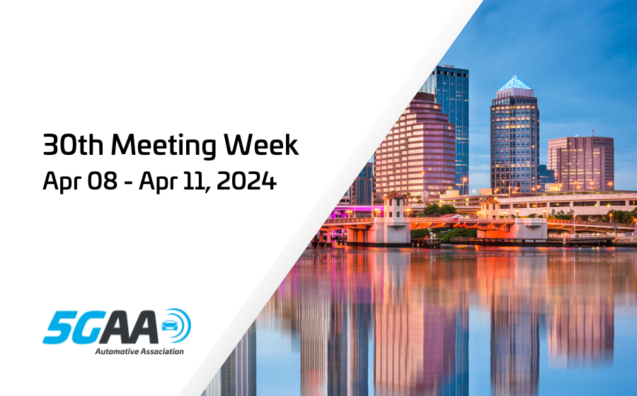 30th 5GAA F2F Meeting Week