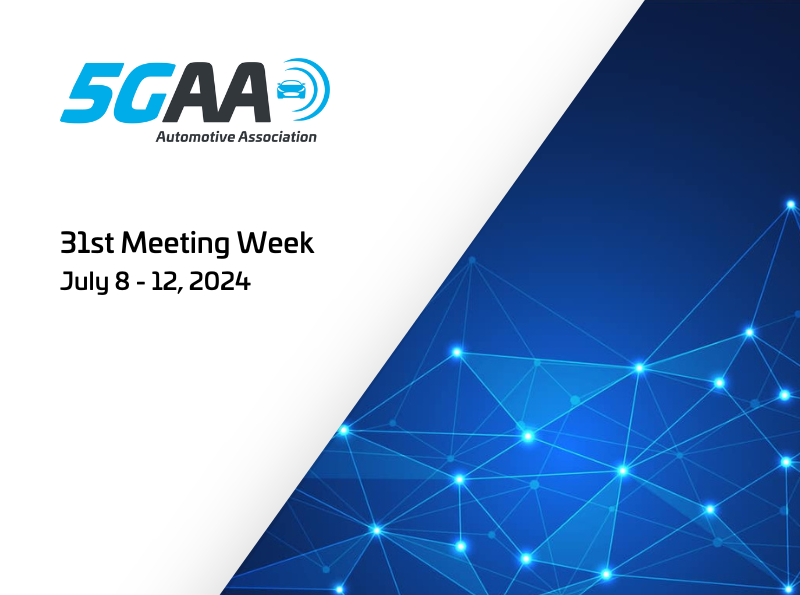 31st 5GAA Virtual Meeting Week