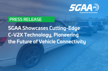 5GAA Showcases Cutting-Edge C-V2X Technology, Pioneering the Future of Vehicle Connectivity