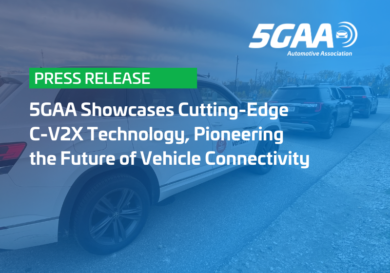 5GAA Showcases Cutting-Edge C-V2X Technology, Pioneering the Future of Vehicle Connectivity