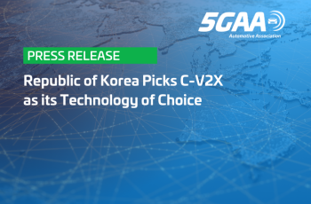 The Republic of Korea Picks C-V2X as its Technology of Choice