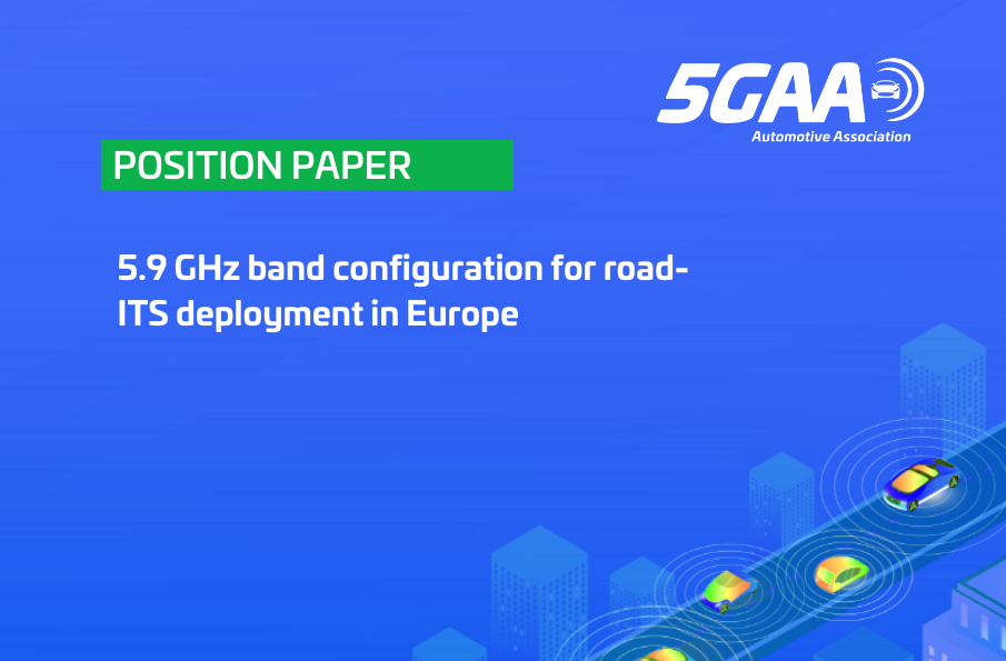 5.9 GHz band configuration for road-ITS deployment in Europe