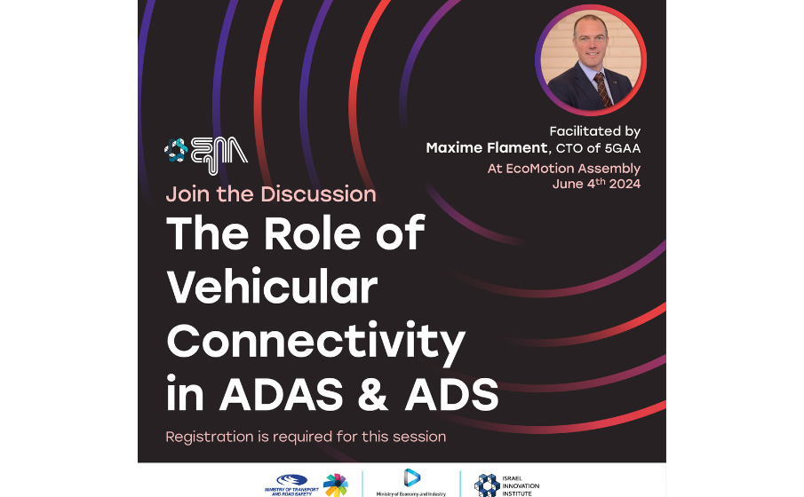 EcoMotion Assembly 2024: The Role of Vehicular Connectivity in ADAS and ADS