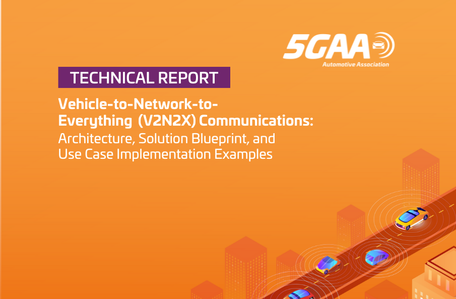 Vehicle-to-Network-to-Everything (V2N2X) Communications: Architecture, Solution Blueprint, and Use Case Implementation Examples