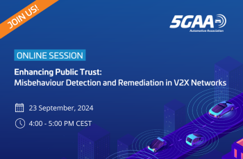 Online Session – Enhancing Public Trust: Misbehaviour Detection and Remediation in V2X Networks