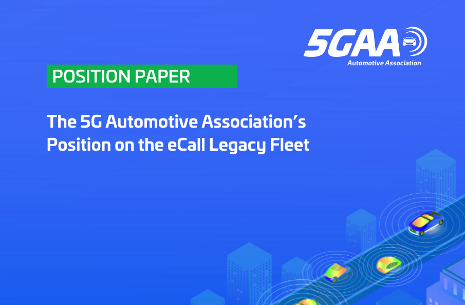 5G Automotive Association’s Position Paper on the eCall Legacy Fleet