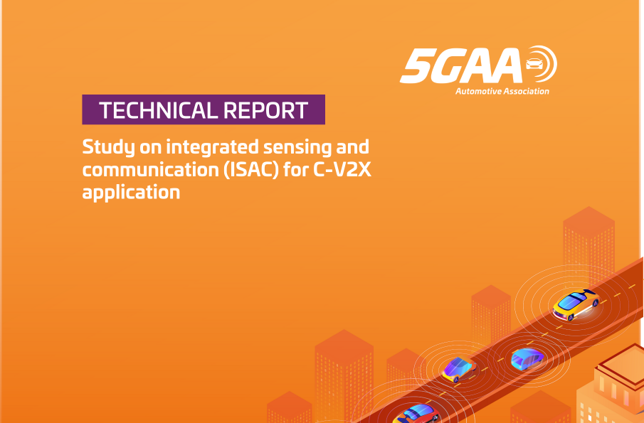Study on integrated sensing and communication (ISAC) for C-V2X application