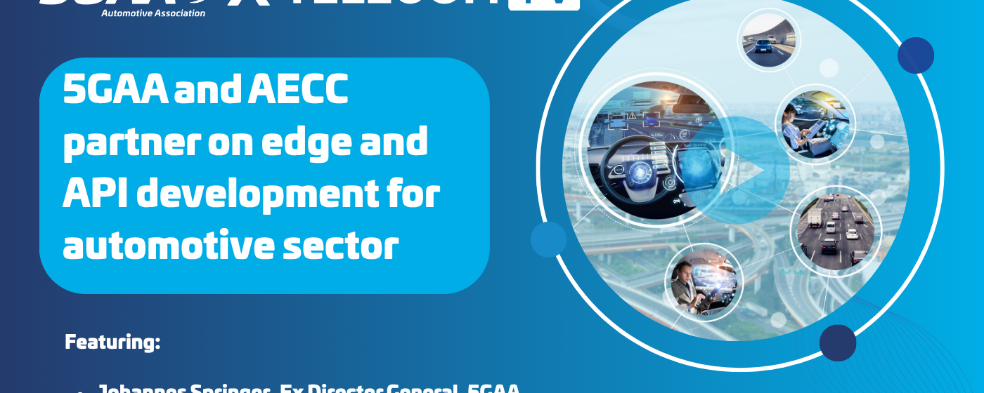 5GAA and AECC partner on edge and API development for automotive sector