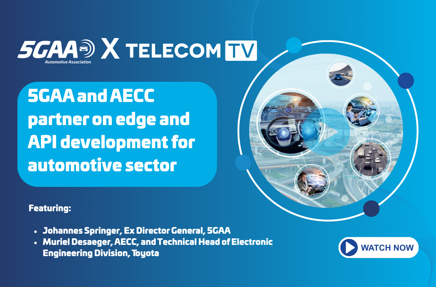 5GAA and AECC partner on edge and API development for automotive sector