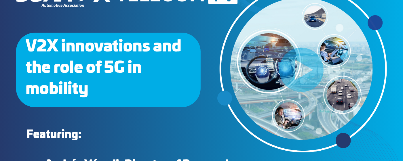 V2X innovations and the role of 5G in mobility