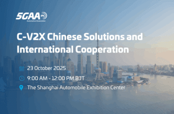 5GAA and SIAC to present the Conference "C-V2X Chinese Solutions and International Cooperation 2025"