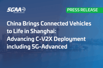 China Brings Connected Vehicles to Life in Shanghai: Advancing C-V2X Deployment including 5G-Advanced