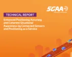 Enhanced Positioning Accuracy and Coherent Situational Awareness by Connected Sensors and Positioning as a Service