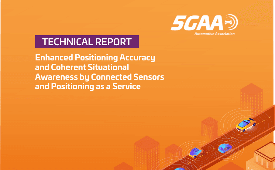 Enhanced Positioning Accuracy and Coherent Situational Awareness by Connected Sensors and Positioning as a Service