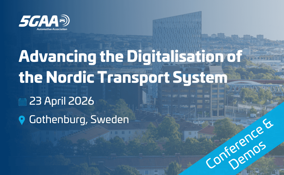 5GAA Conference: Advancing the Digitalisation of the Nordic Transport System