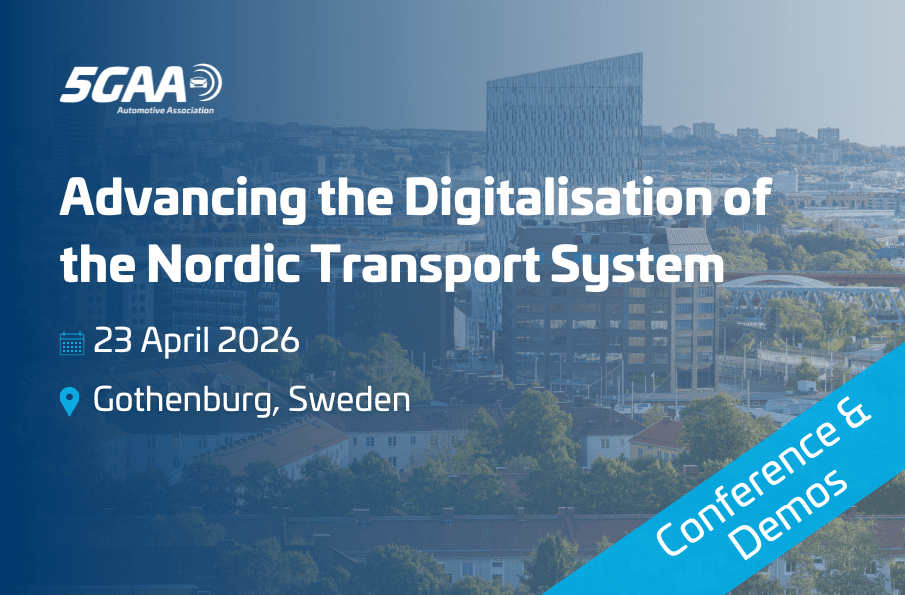 5GAA Conference: Advancing the Digitalisation of the Nordic Transport System
