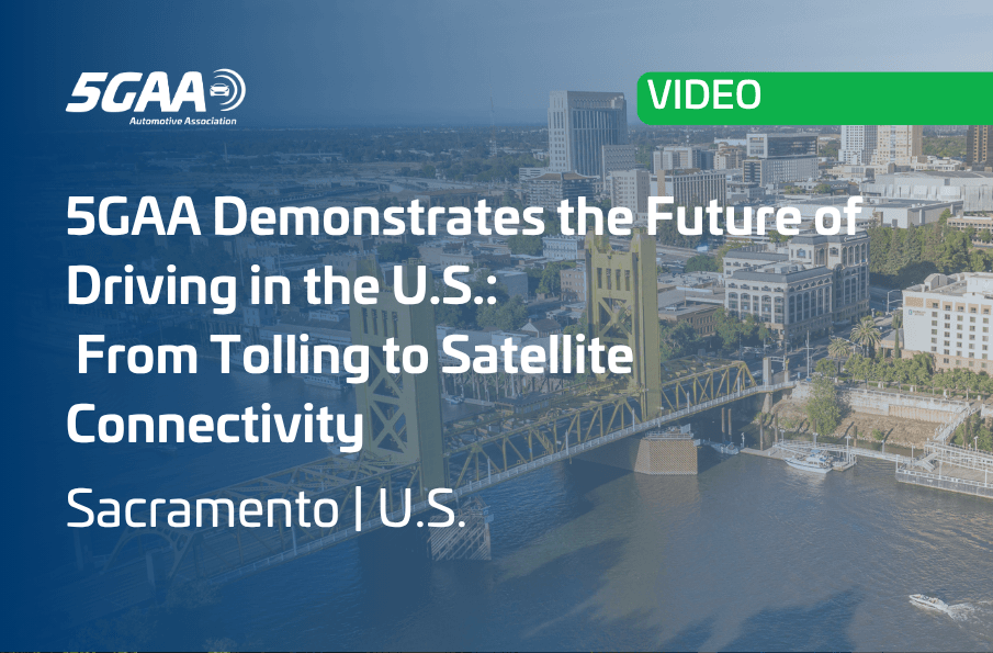5GAA Demonstrates the Future of Driving in the U.S.: From Tolling to Satellite Connectivity