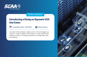 5GAA Online Session: Introducing a Study on Dynamic V2X Use Cases