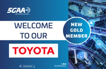 5GAA Welcomes Toyota as New Gold Member