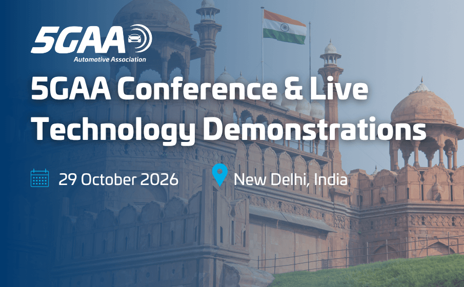 5GAA Conference & Live Technology Demonstrations in New Delhi 2026